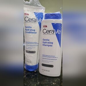 Cerave Gentle Hydrating Shampoo and Conditioner